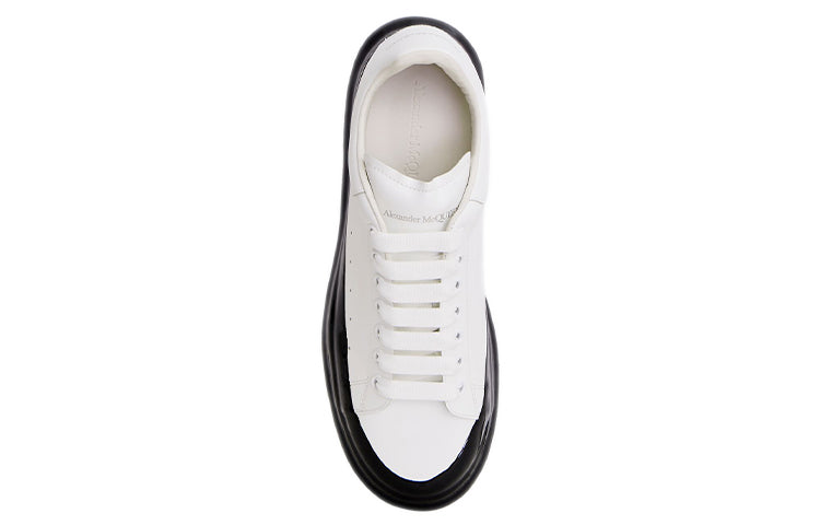 Alexander McQueen Oversized Sneakers 'White Black Sole' 645864WHZ4M9061 #