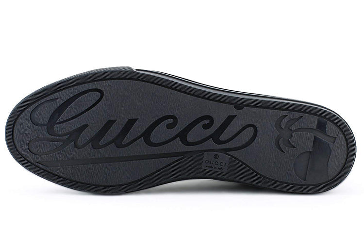 Gucci Monogram High Top Sneakers 'Black' 426188-KQWM0-1948 #.