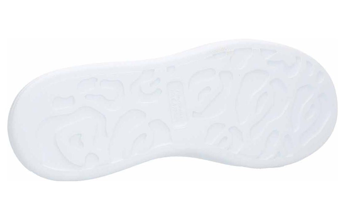 Alexander McQueen Oversized Sneakers 'White Black Silver' 705061WIBNS9989 #