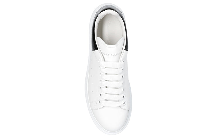(WMNS) Alexander McQueen Oversized Sneaker 'White Black' 553770WHXMY9061 #