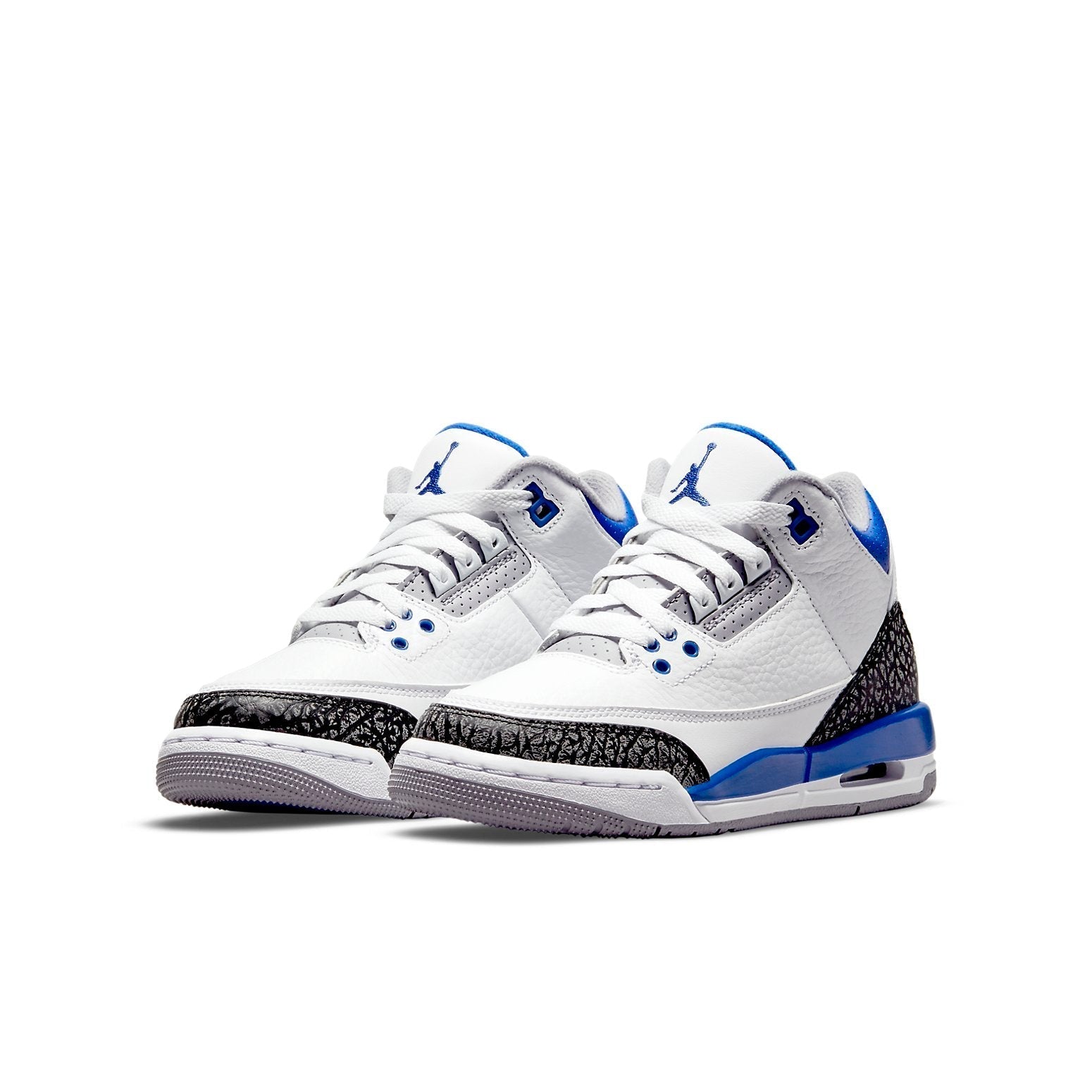 (GS) Air Jordan 3 Retro 'Racer Blue' 398614-145 #