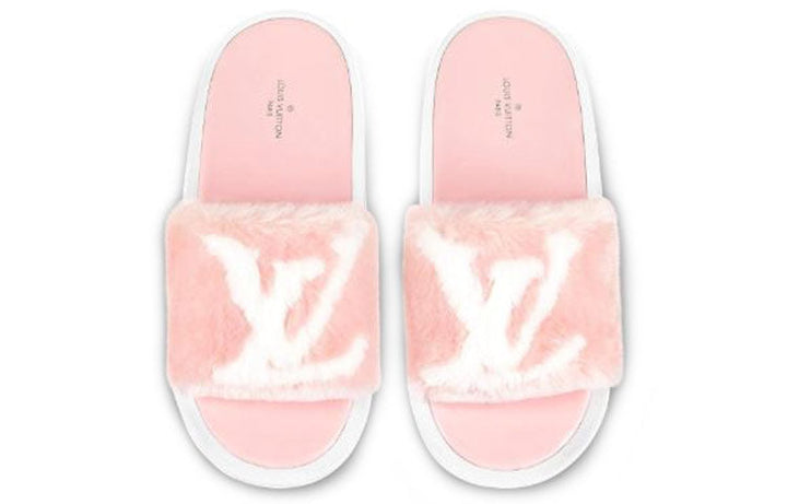 (WMNS) LOUIS VUITTON LV Sunbath Flat Mules 'Rose Claire' 1A4Y4E #