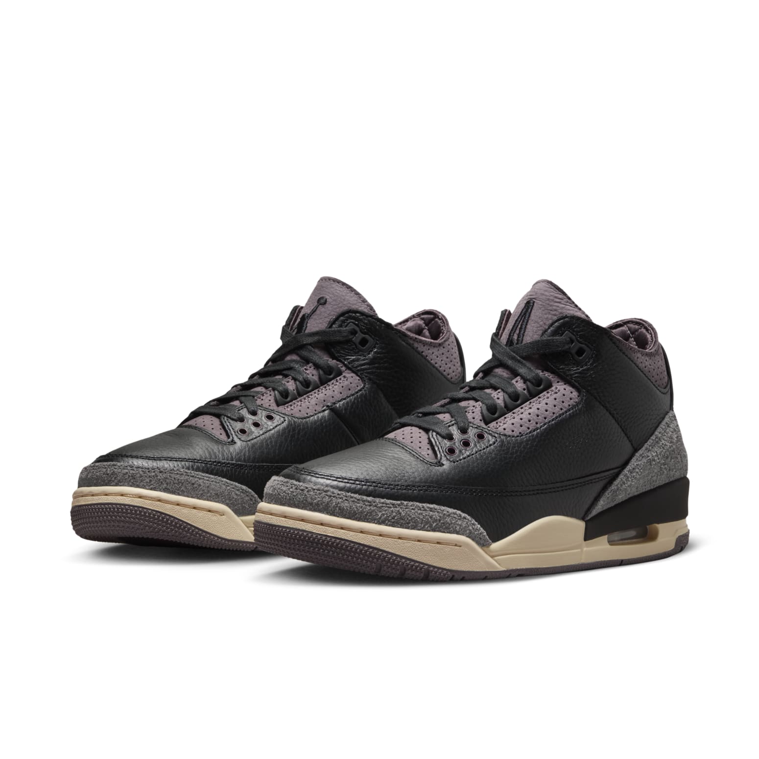 (WMNS) Air Jordan 3 Retro OG SP x A Ma Maniere 'Black Violet Ore' FZ4811-001 #