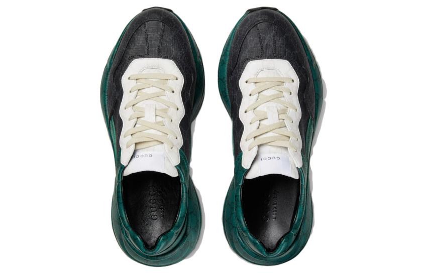 Gucci Rhyton GG Supreme Sneakers 'Green Black White' 746101-FAB4D-1059 #.