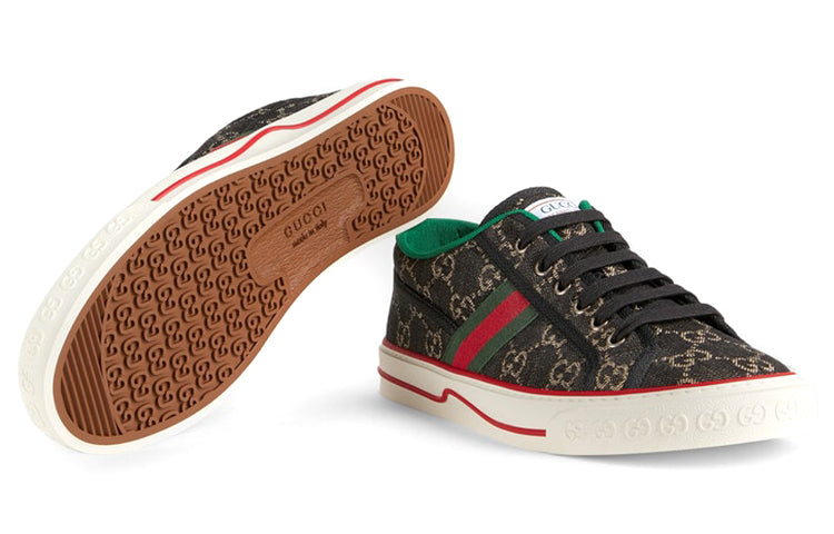 Gucci Tennis 1977 'Black Ivory' 606111-UN320-1291 #.