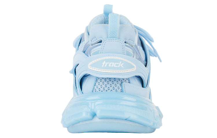 (WMNS) Balenciaga Track Clear Sole Daddy Shoes Blue 647741W3BM24200#