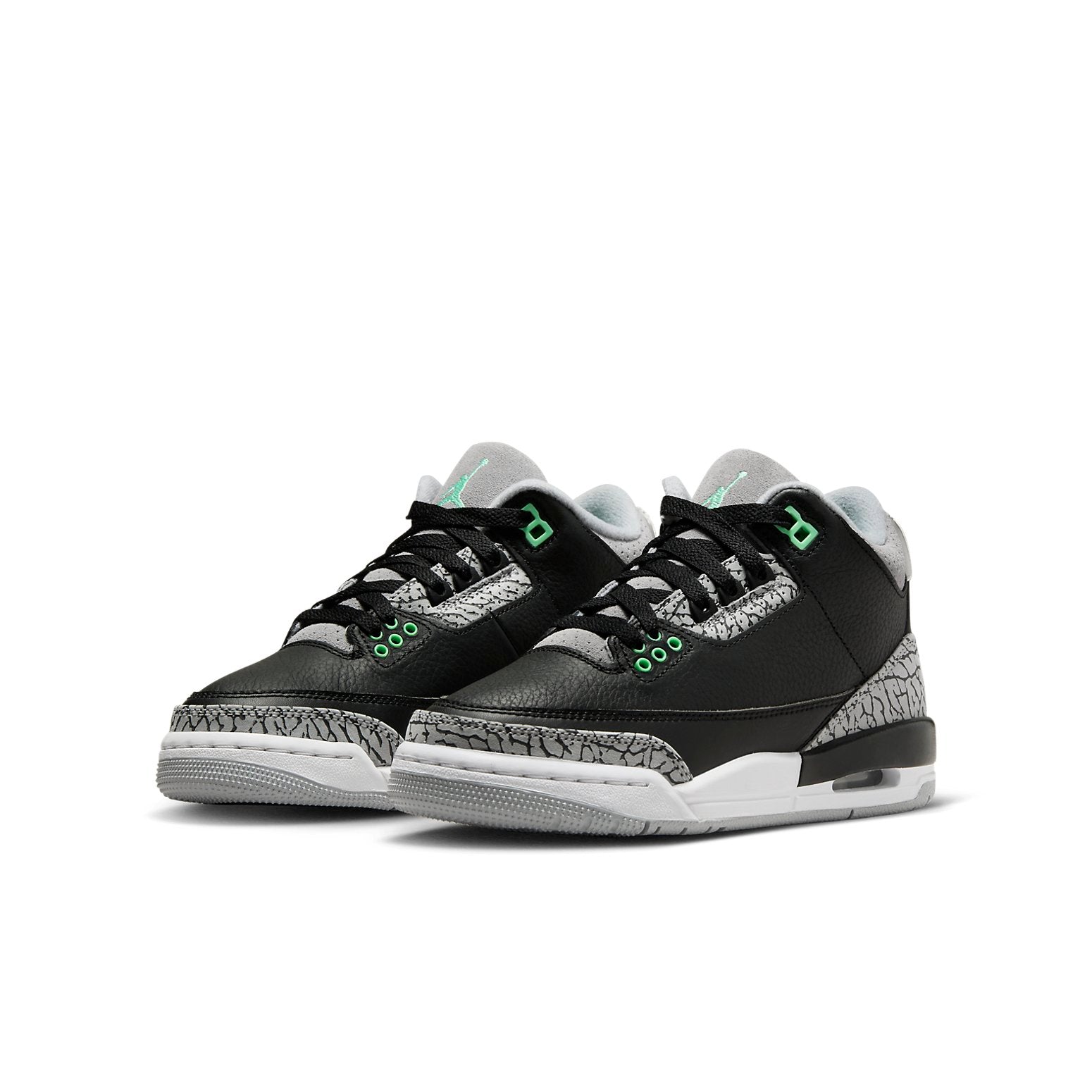 (GS) Air Jordan 3 Retro 'Green Glow' DM0967-031 #