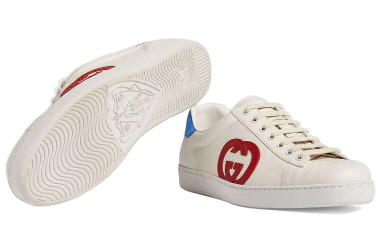 Gucci Ace 'Interlocking G - White Red Blue' 625783-1XG70-9102 #