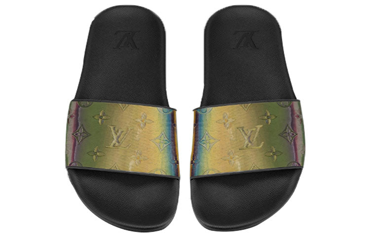 LOUIS VUITTON Waterfront Mules 'Colorful Monogram' 1A5I5K #.