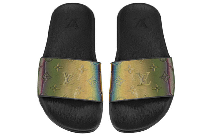 LOUIS VUITTON Waterfront Mules 'Colorful Monogram' 1A5I5K #.