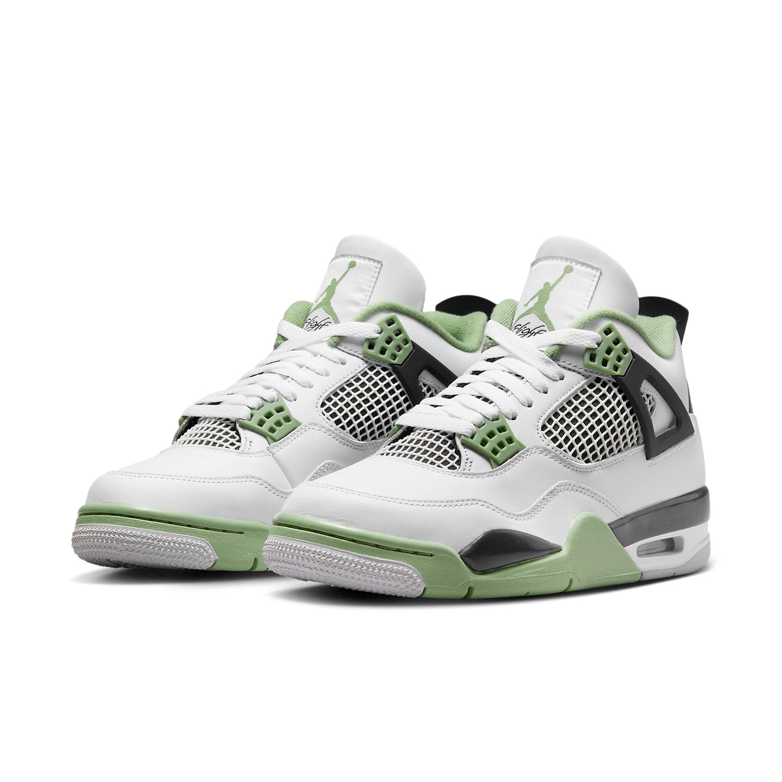 (WMNS) Air Jordan 4 Retro 'Seafoam' AQ9129-103 #