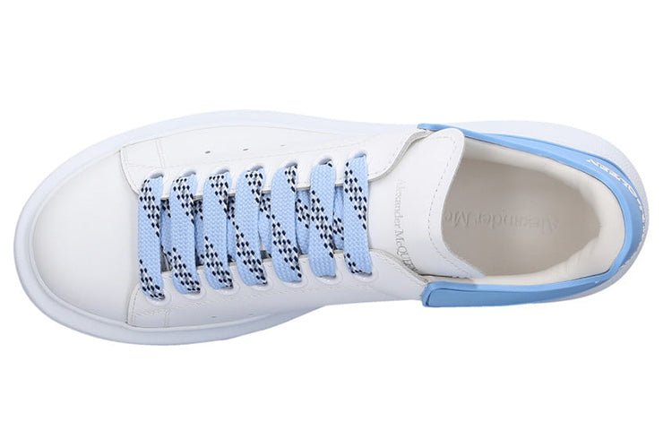 (WMNS) Alexander McQueen Oversized Sneaker 'White Sky Blue' 621056WHXMT9223 #