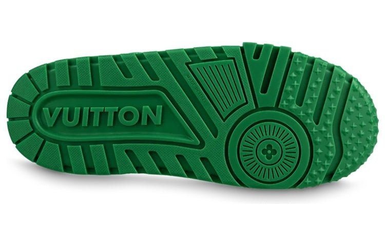 LOUIS VUITTON LV Trainer Maxi Sneakers 'Green' 1AB8SD #