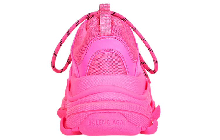 (WMNS) Balenciaga WMNS Triple S Sneaker 'Fluo Pink' 524039W2CA55000 #