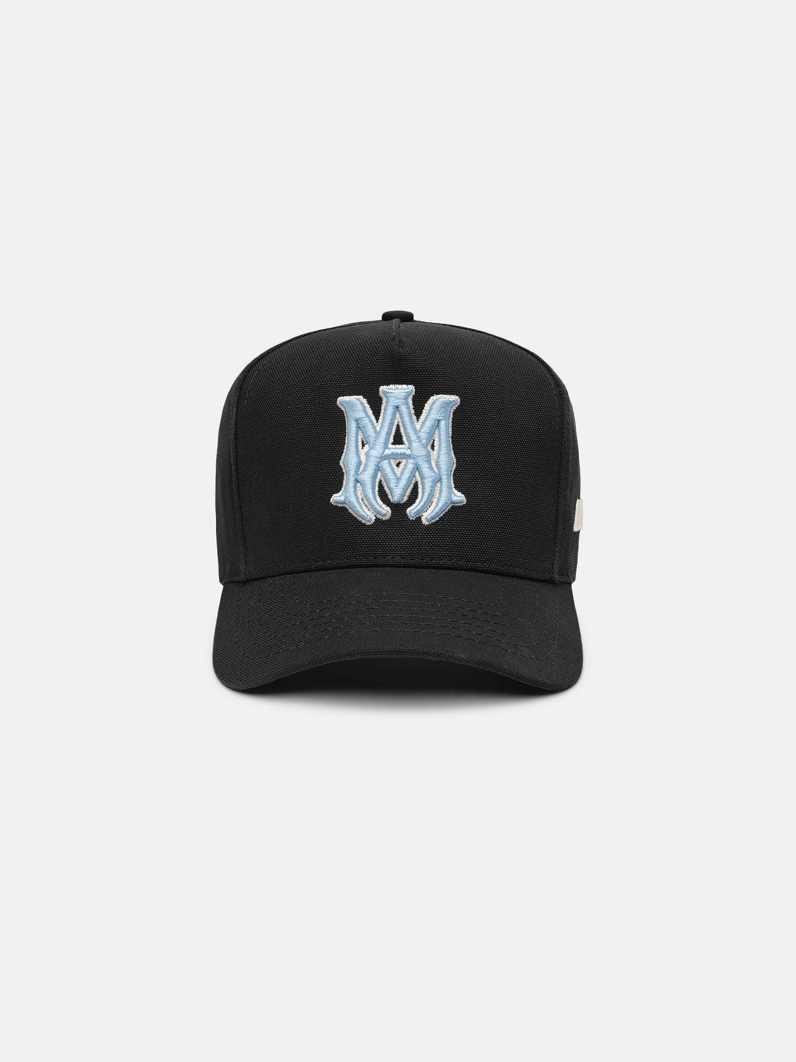 MA OUTLINE CANVAS HAT - Black Blue