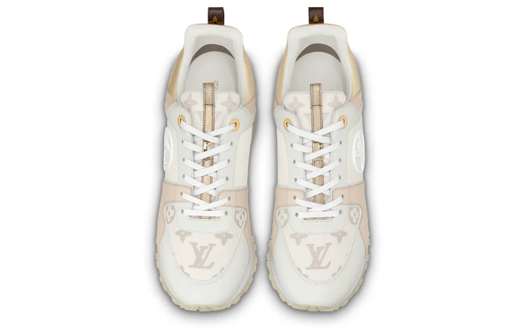 (WMNS) LOUIS VUITTON Run Away Sneakers 'Beige Gold' #