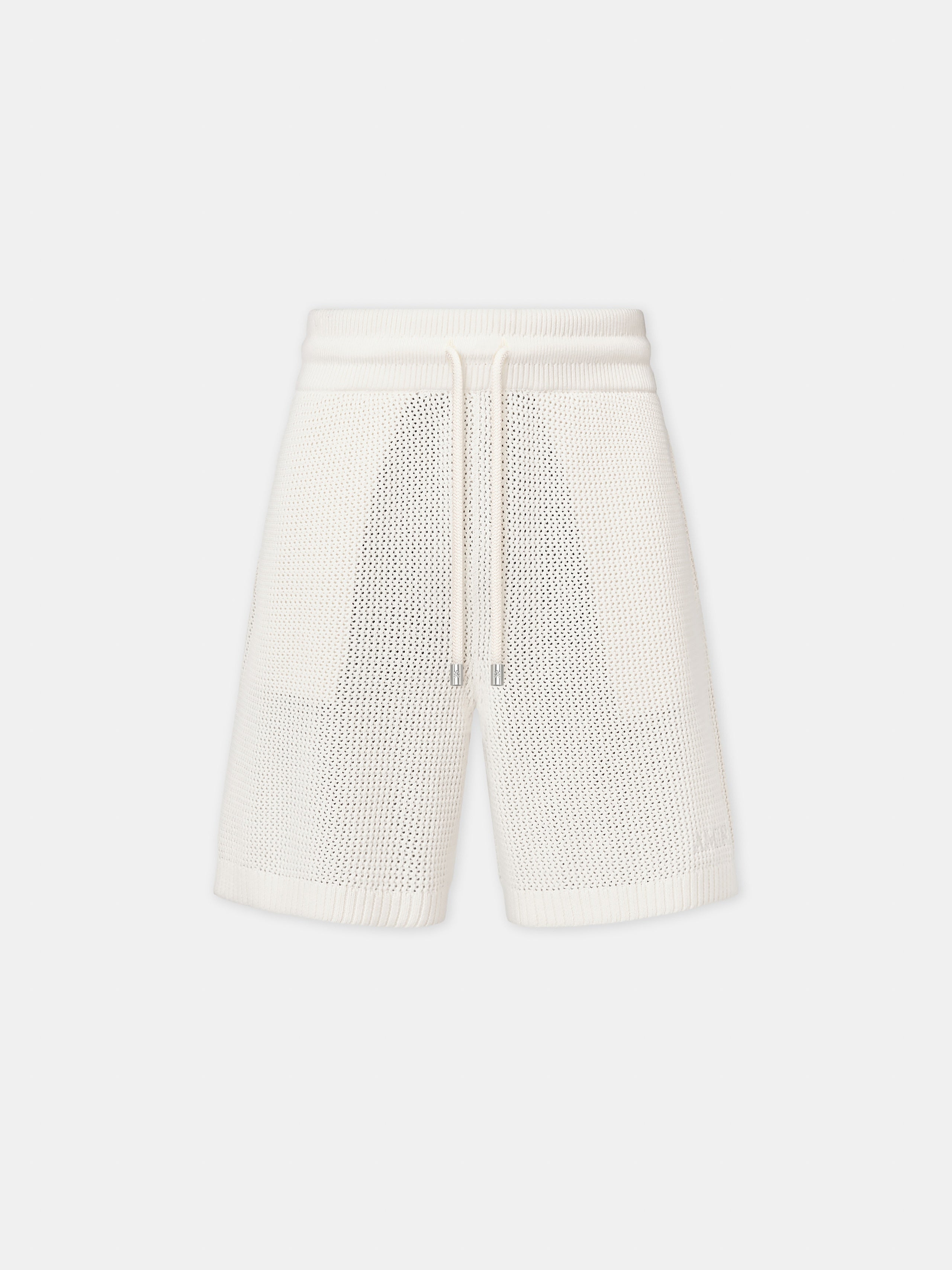 AMIRI CROCHET MESH SHORT - Ivory