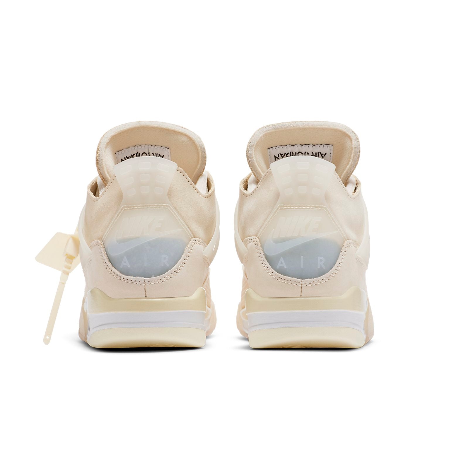 (WMNS) Air Jordan 4 x Off-White SP 'Sail' CV9388-100 #