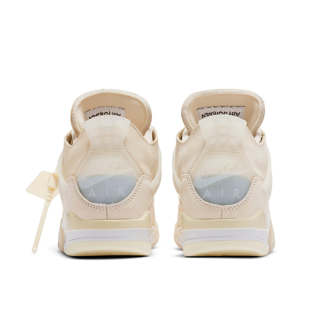(WMNS) Air Jordan 4 x Off-White SP 'Sail' CV9388-100 #