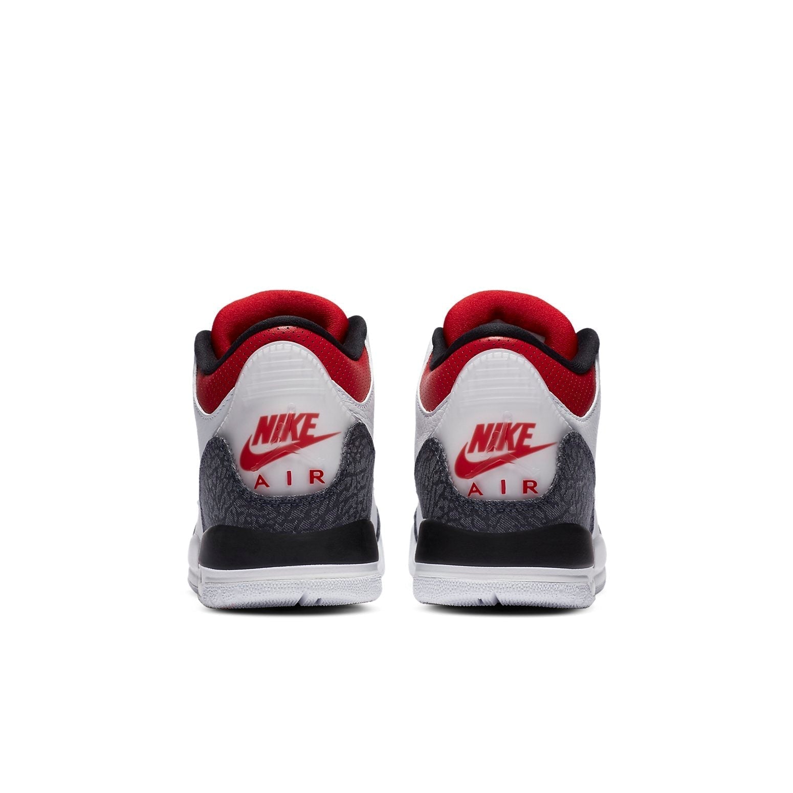 (GS) Air Jordan 3 Retro Denim SE 'Fire Red' CZ6634-100 #