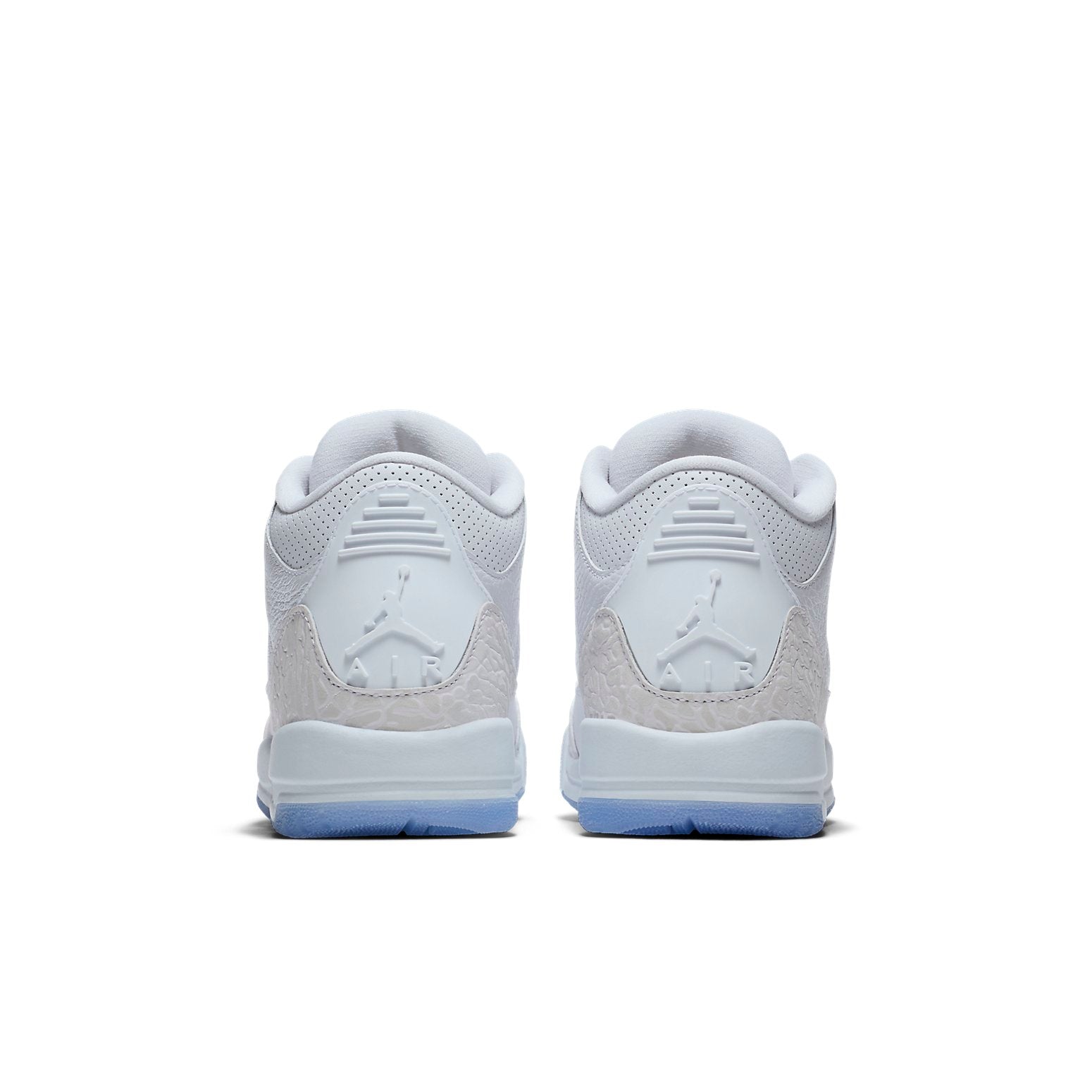 (GS) Air Jordan 3 Retro 'Triple White' 398614-111 #