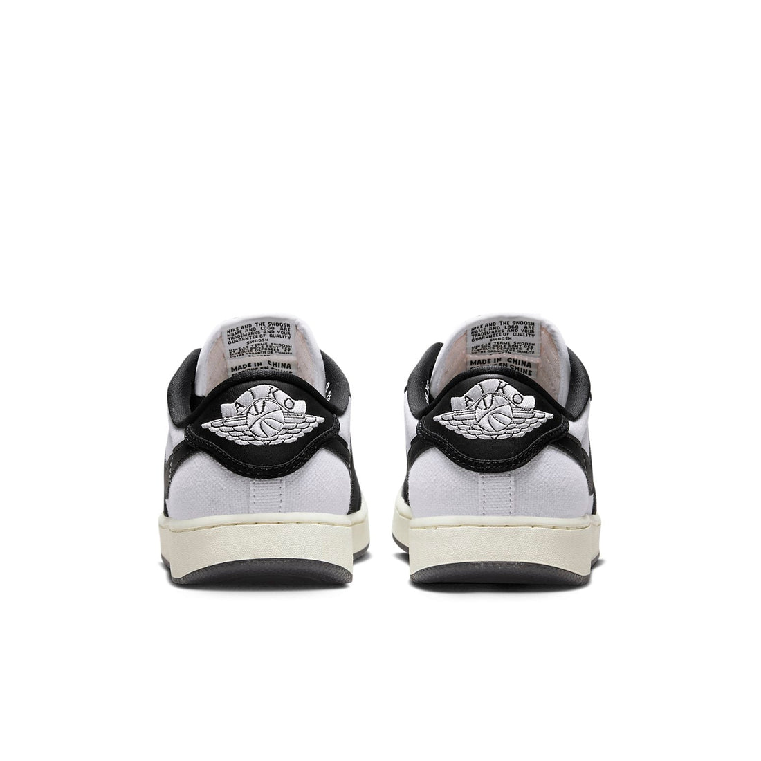 Air Jordan 1 Retro AJKO Low 'White Black Sail' DX4981-100 #