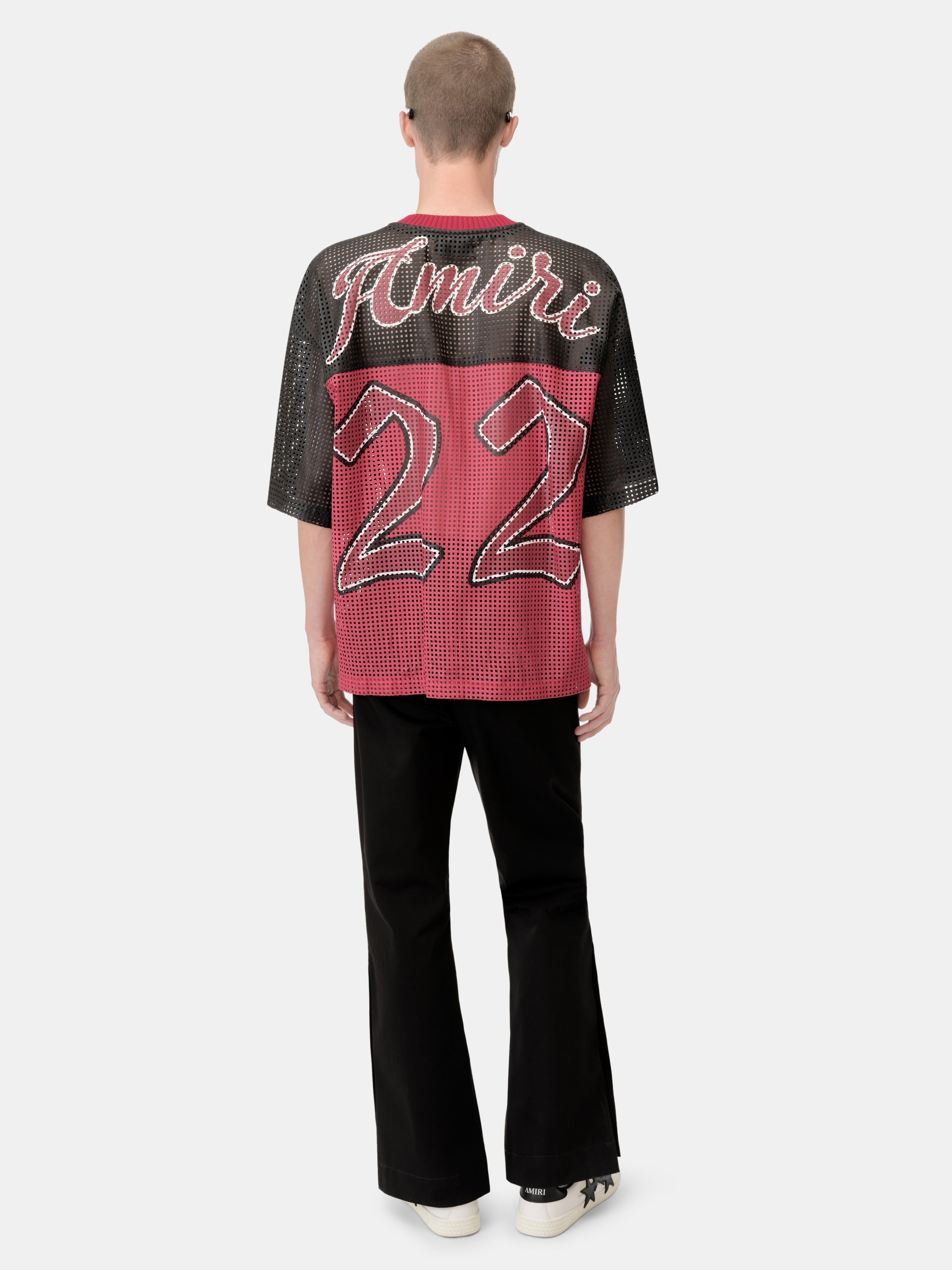 AMIRI 22 OVERSIZED JERSEY - Varsity Red