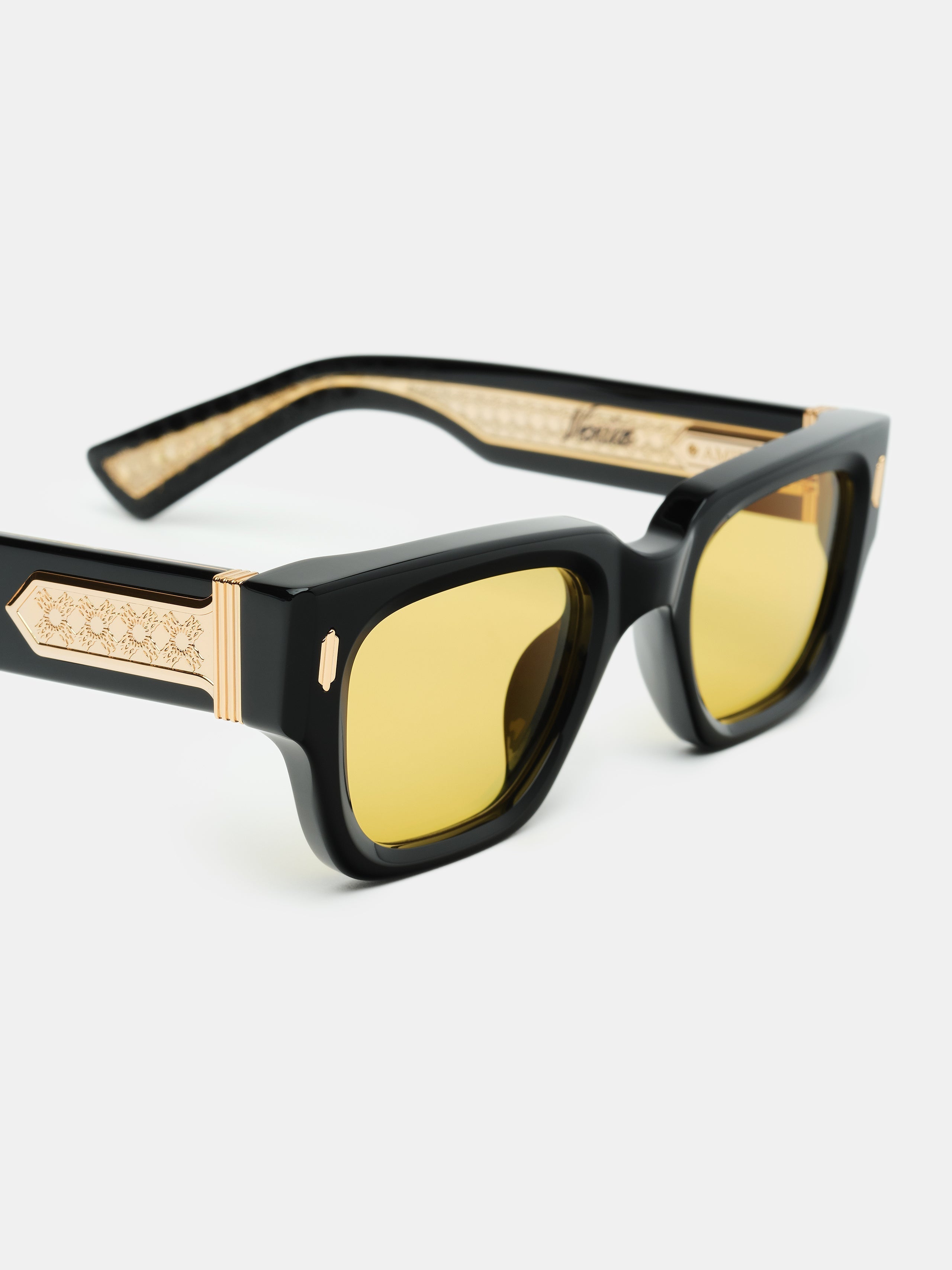 VENICE SUNGLASSES - Black Yellow