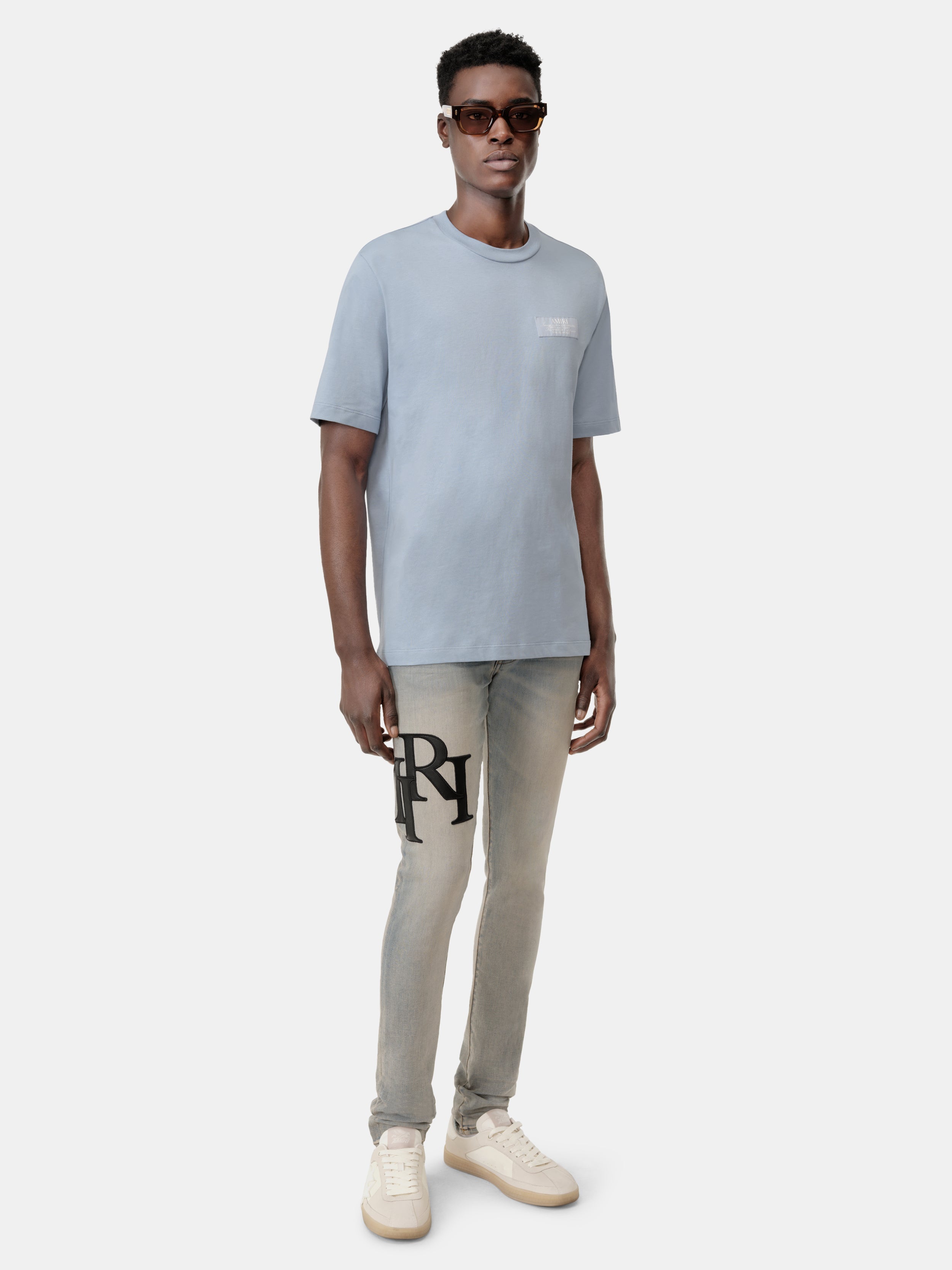 AMIRI SPIRIT TEE - Ashley Blue