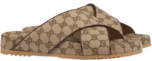 GUCCI GG SANDAL " Beige "
