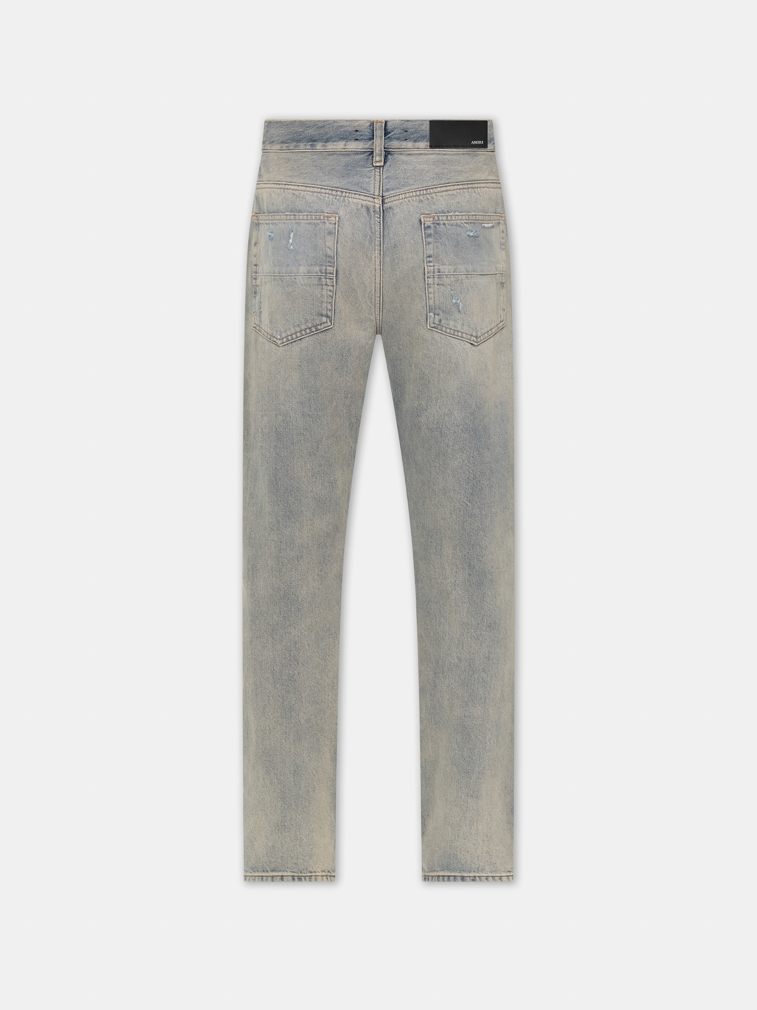 SUEDE STRAIGHT MX1 JEAN - Antique Indigo