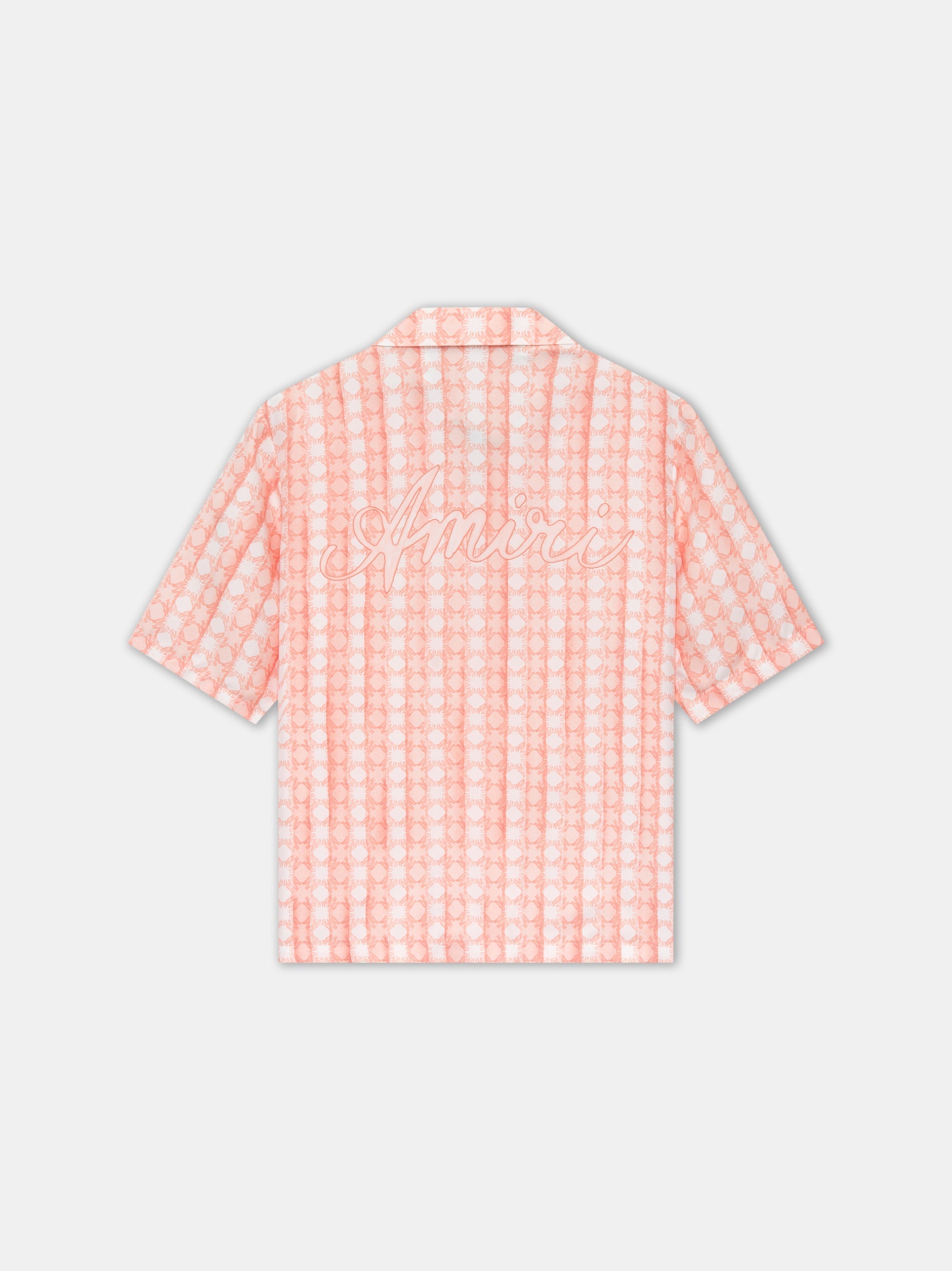 MA QUAD BOWLING SHIRT - Malibu Peach