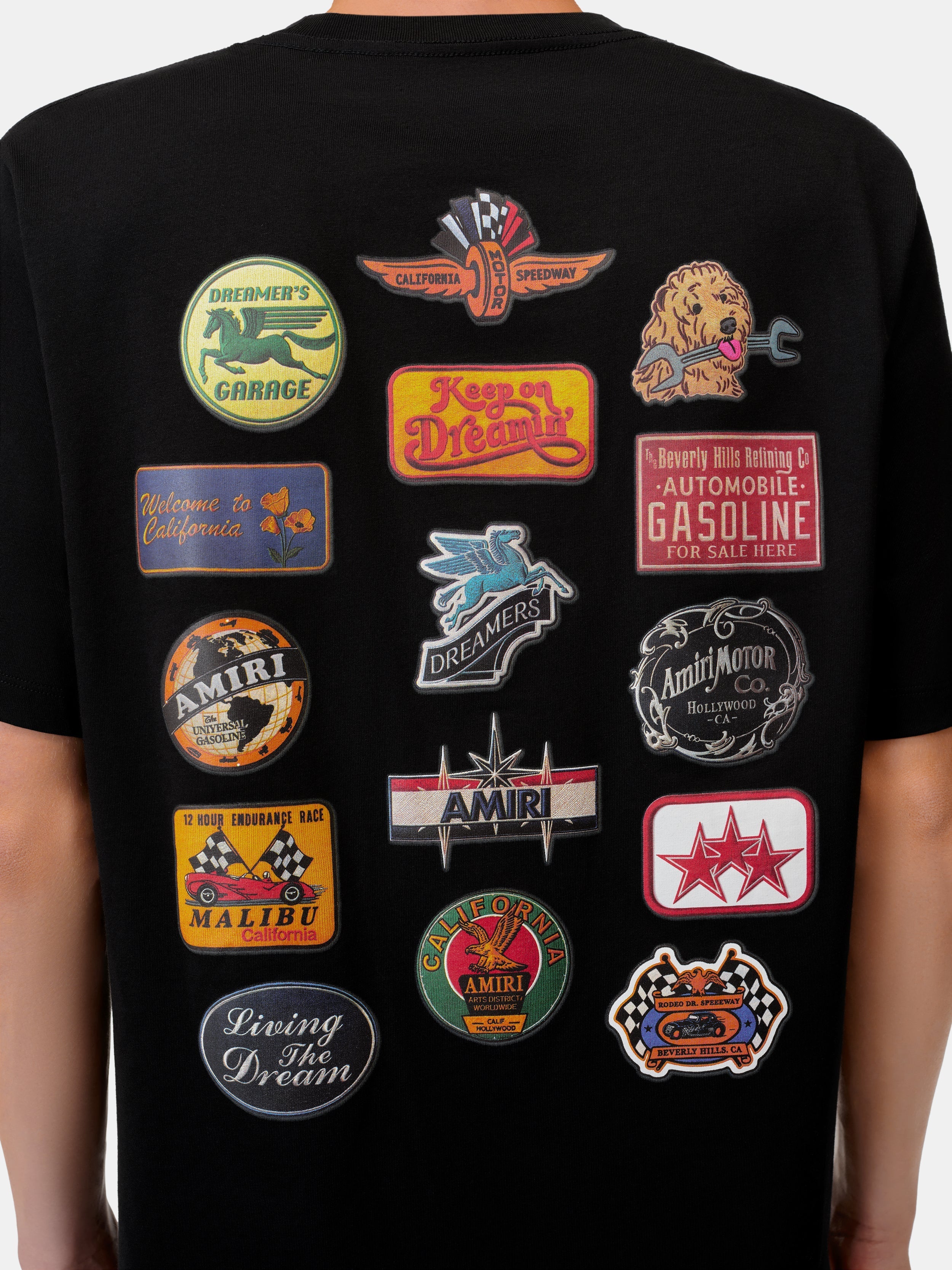 STATION PATCH TEE - Black