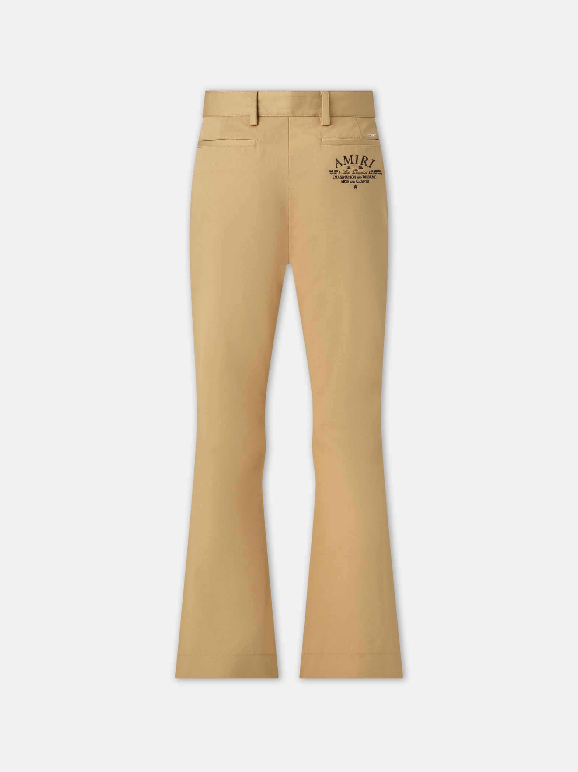 CHINO KICK FLARE - SEPIA TINT