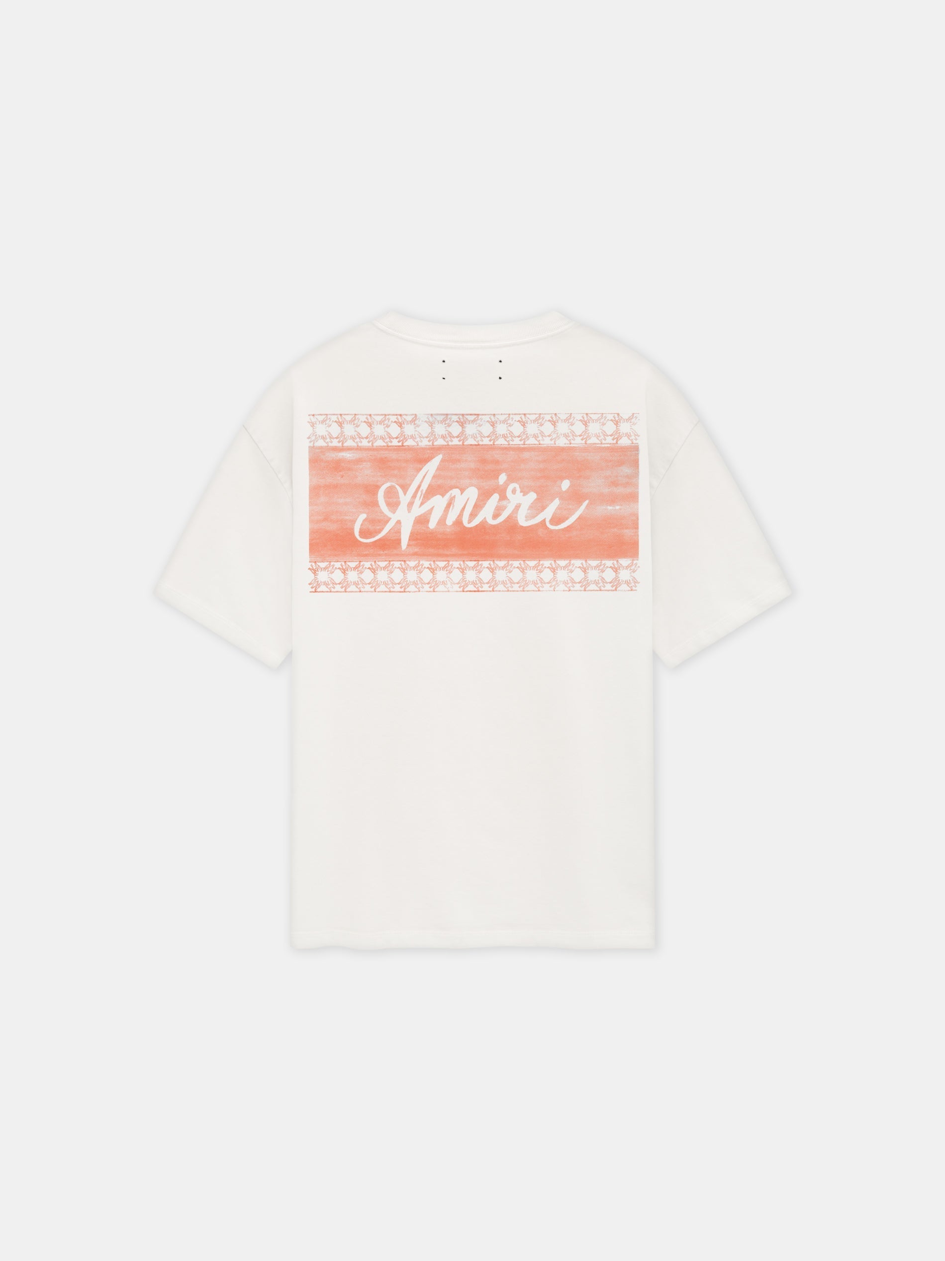 AMIRI BOX SCRIPT TEE - Malibu Peach