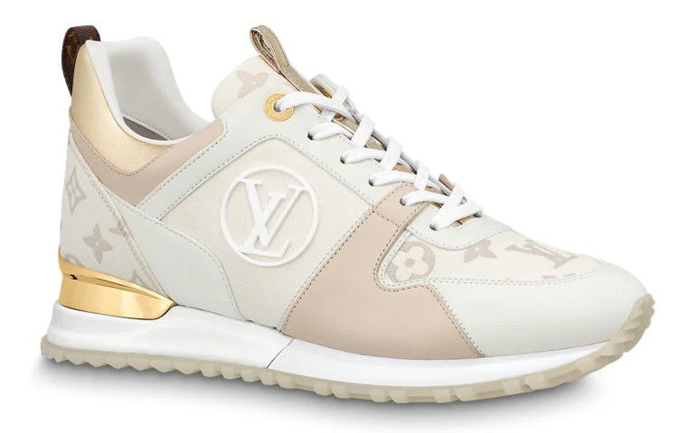 (WMNS) LOUIS VUITTON Run Away Sneakers 'Beige Gold' #