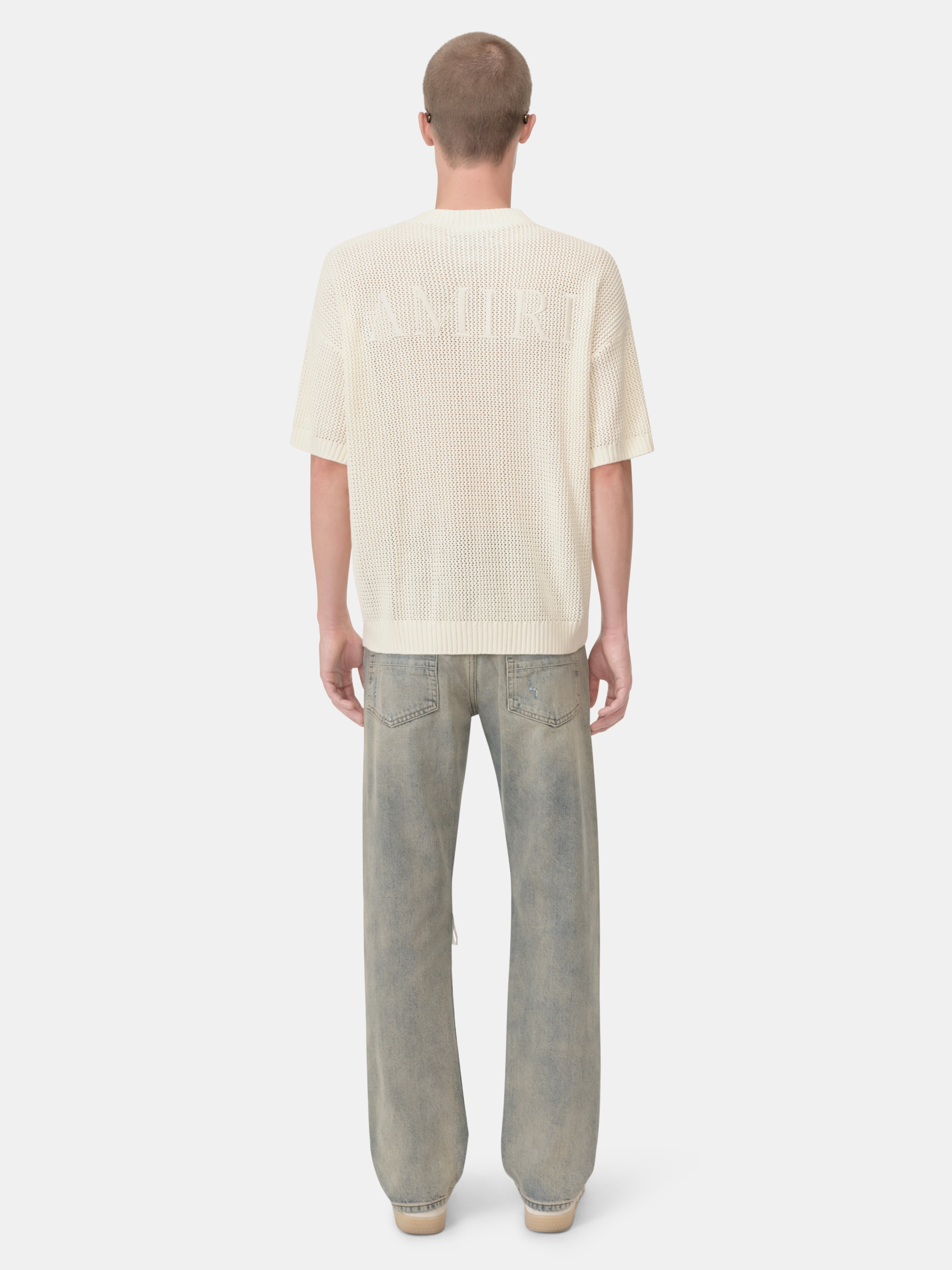 SUEDE STRAIGHT MX1 JEAN - Antique Indigo