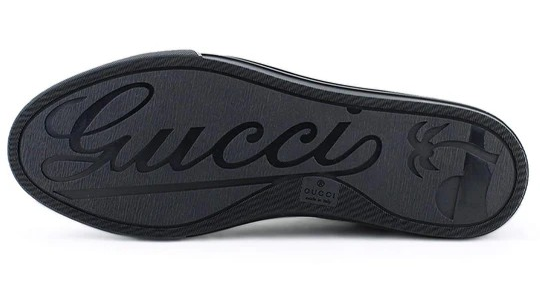 Gucci Monogram High top sneakers ' Black '.