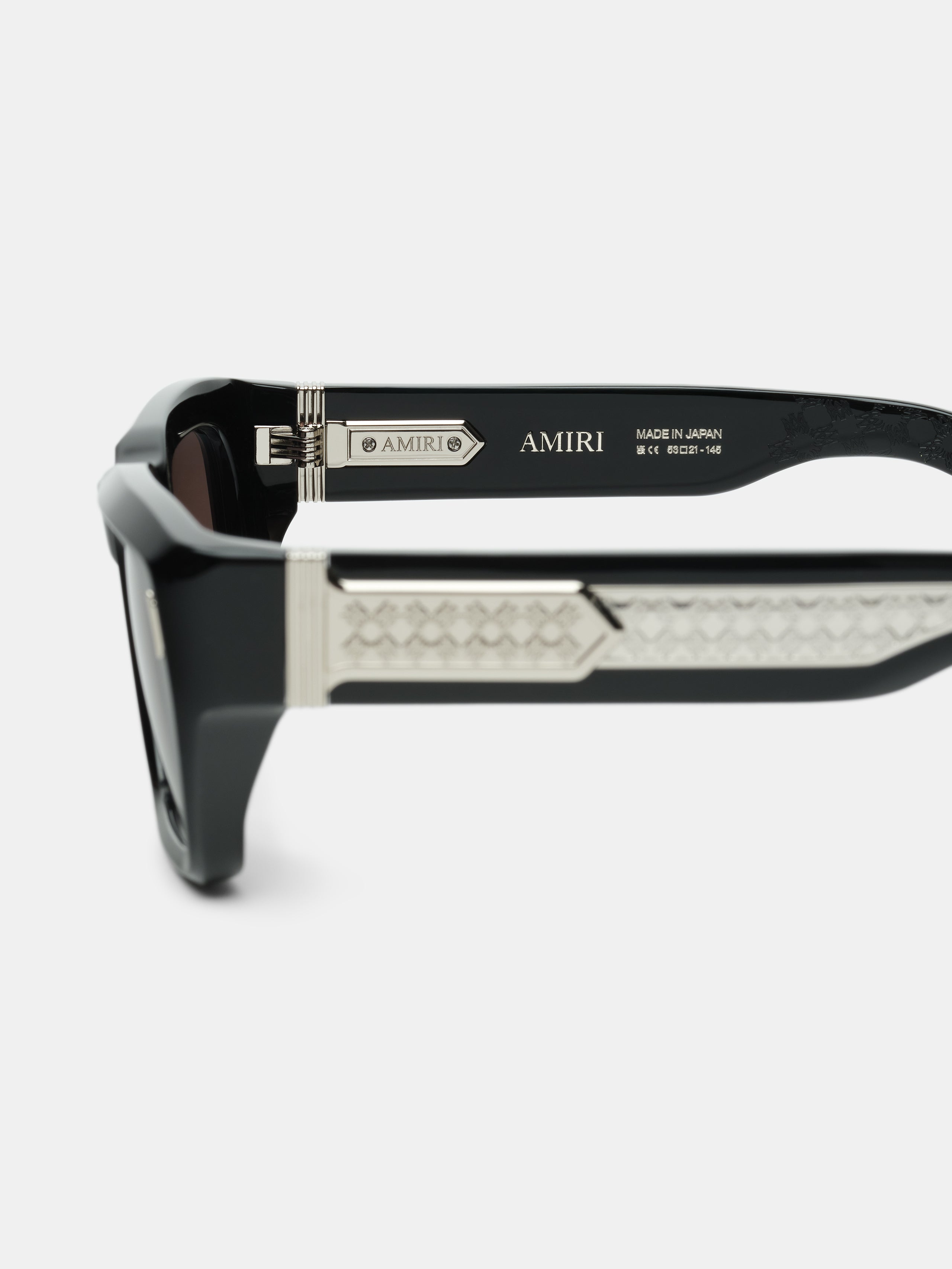 HOLLYWOOD SUNGLASSES - Black Silver