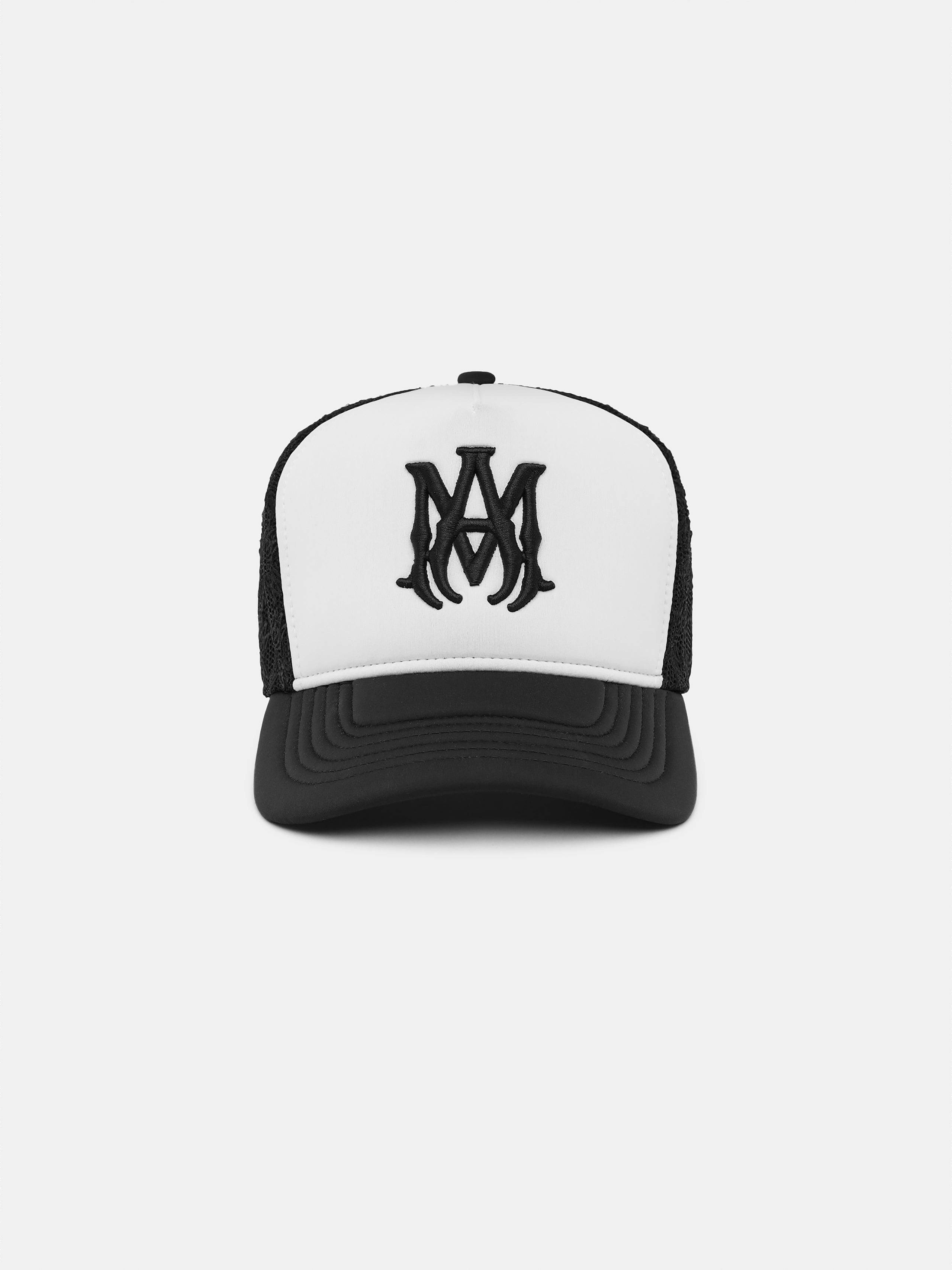MA TWO TONE TRUCKER HAT - Black