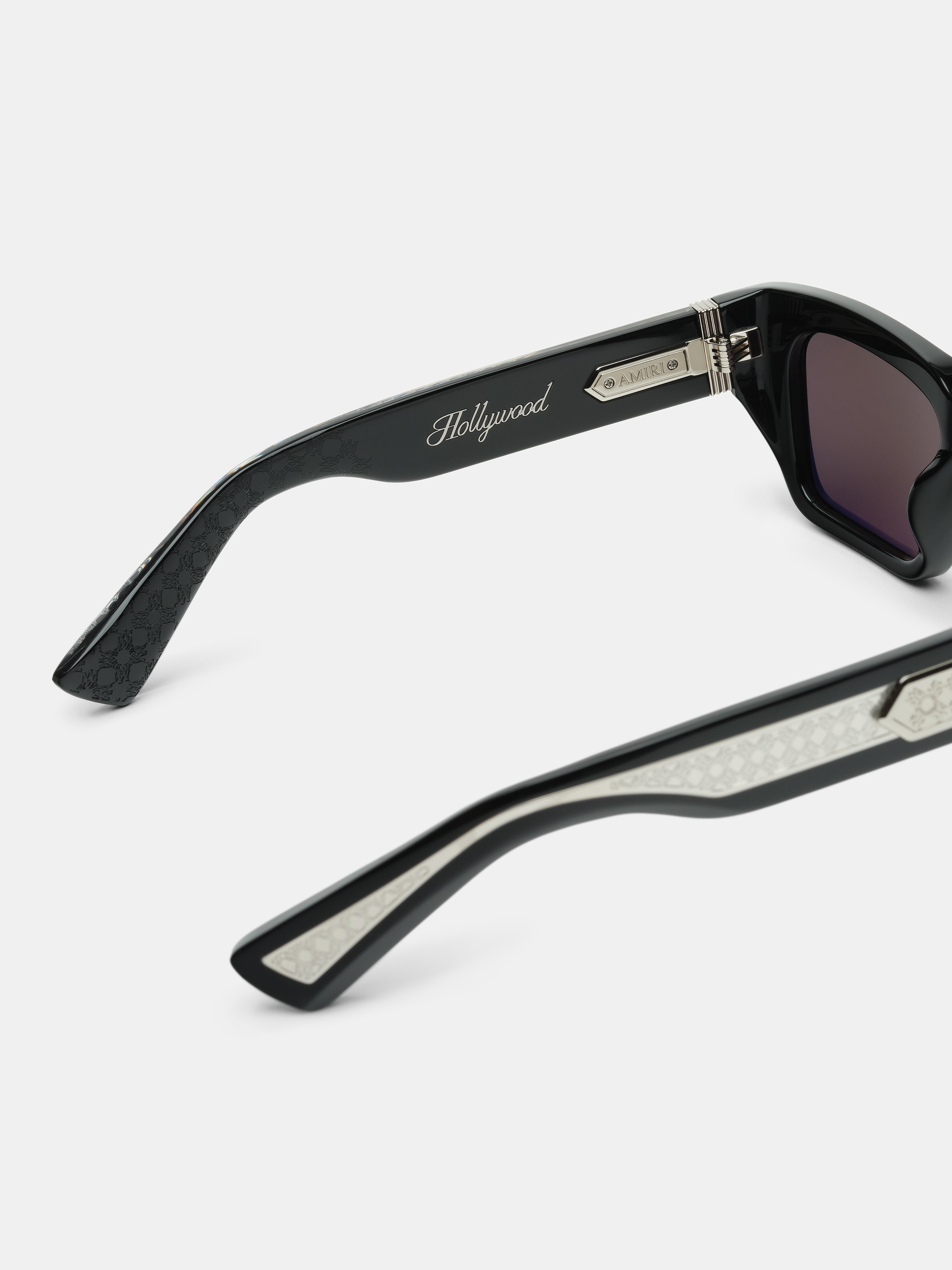 HOLLYWOOD SUNGLASSES - Black Silver
