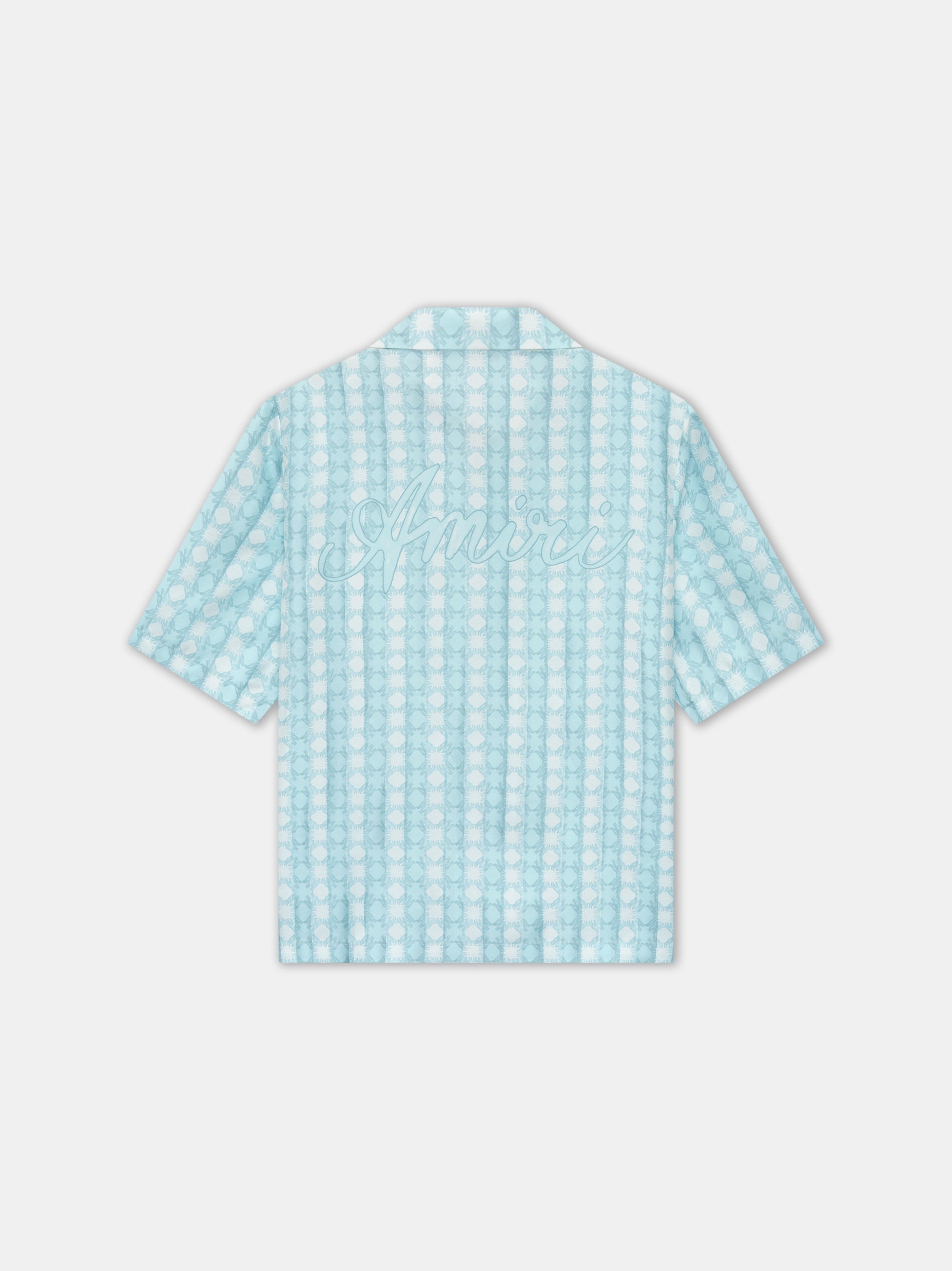 MA QUAD BOWLING SHIRT - Ice Blue