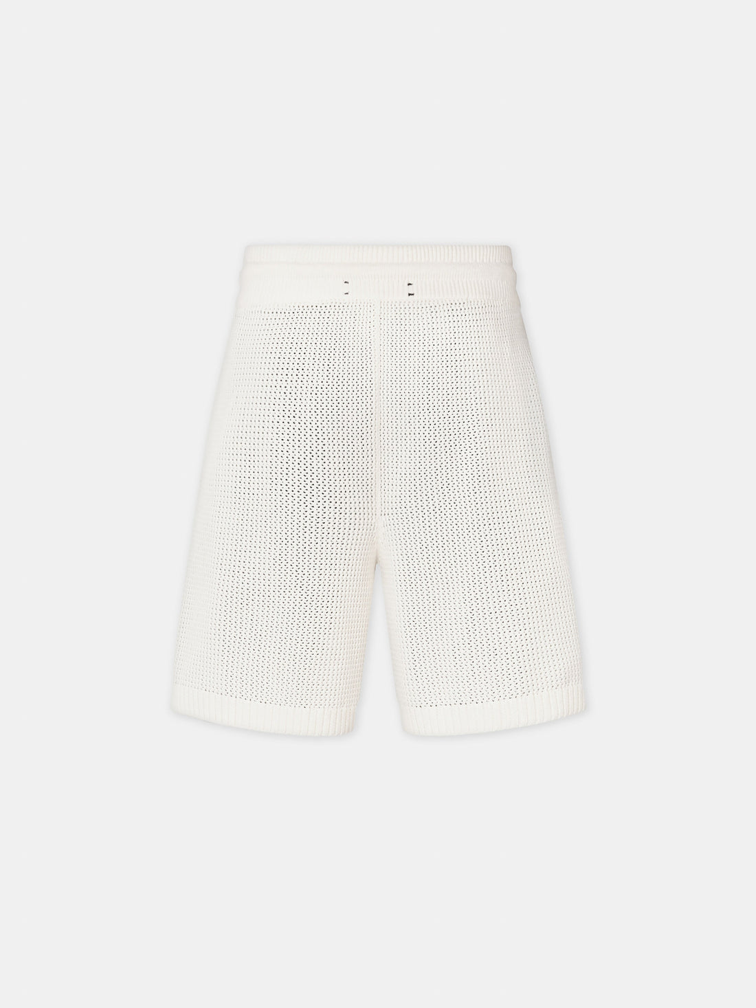 AMIRI CROCHET MESH SHORT - Ivory