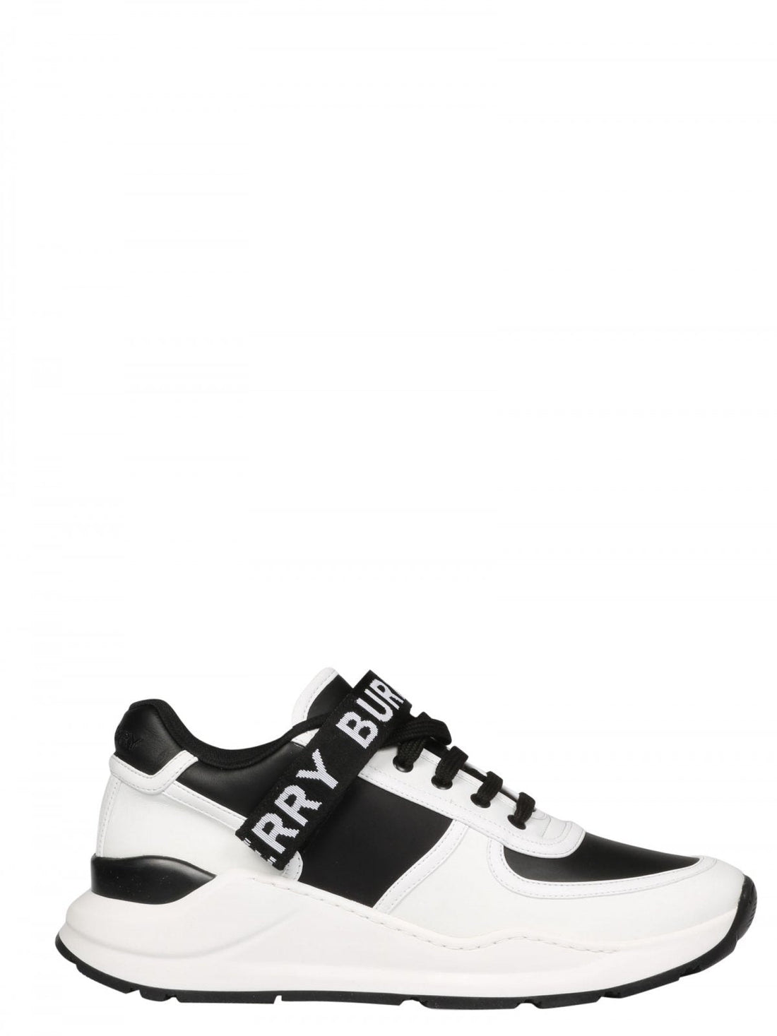 Burberry Men's Check Canvas & Leather Sneakers