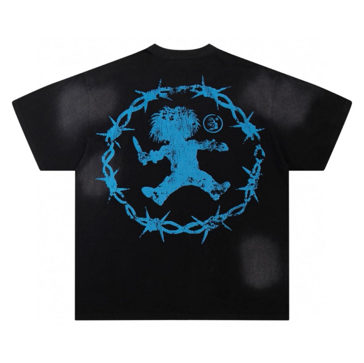 VALE VALE "Valley Forever" Run Forest Tee White, Size: Medium, New