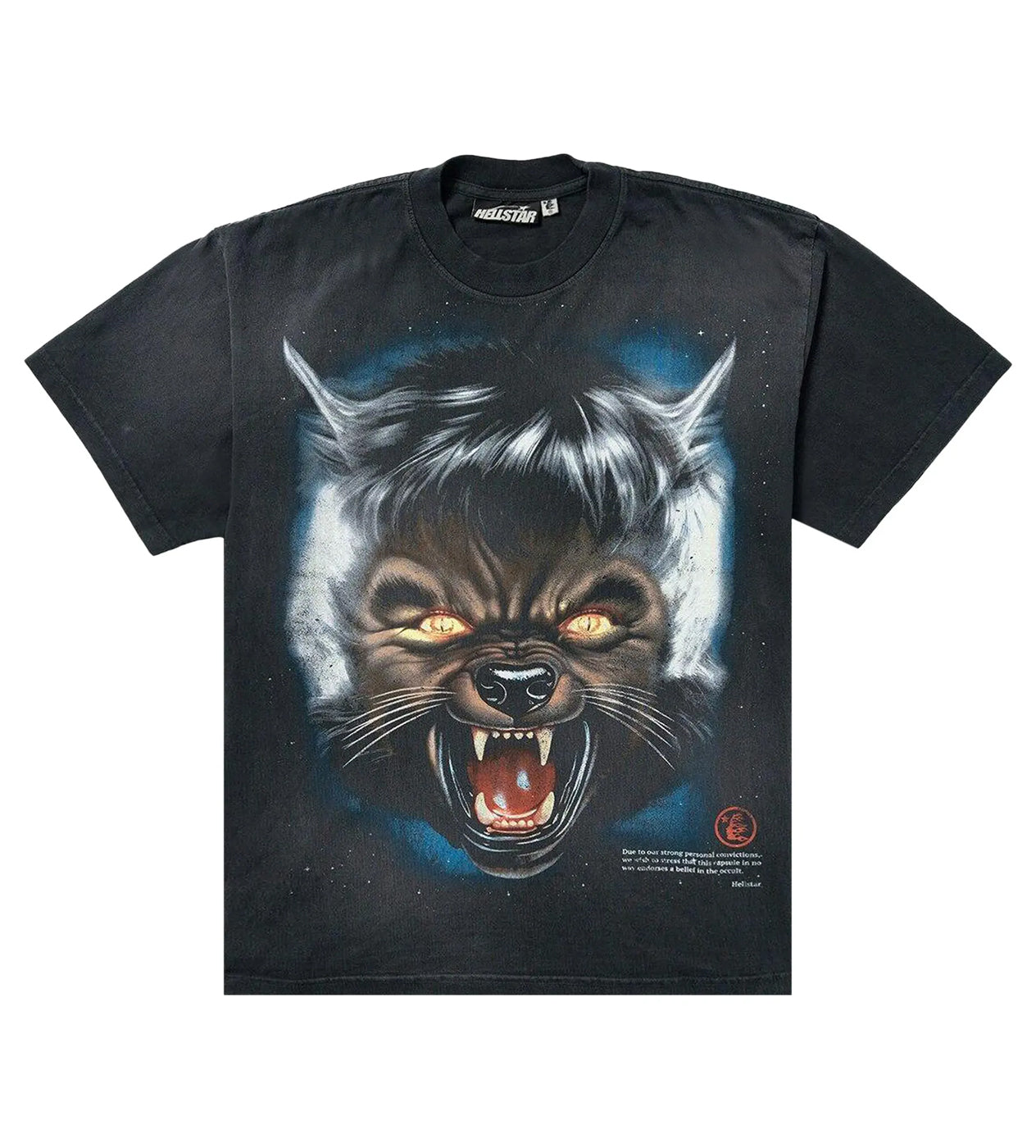 Hellstar Full Moon Tee Black