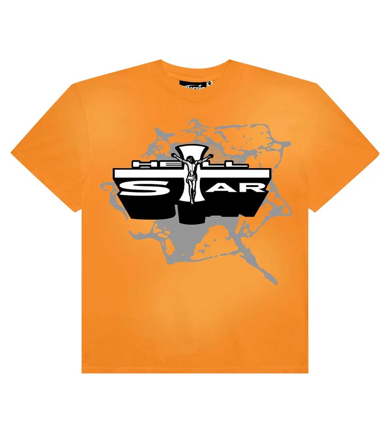 Hellstar Jesus Tee Orange