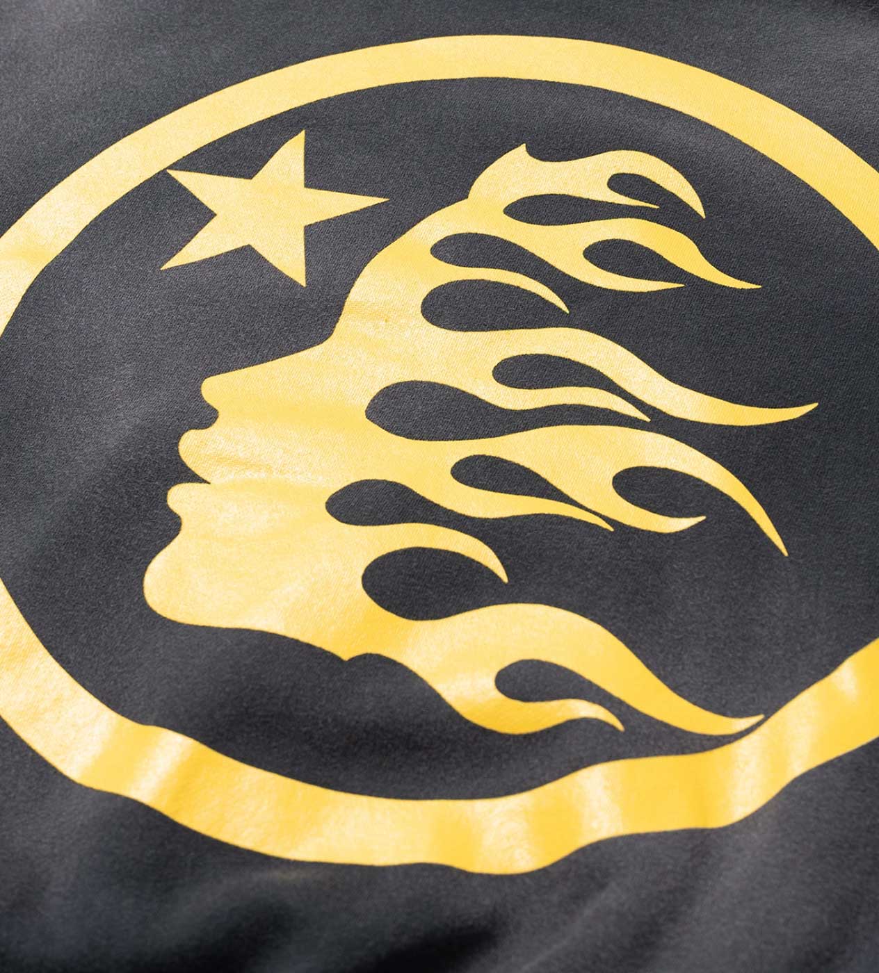 Hellstar No Guts No Glory Faded Black Hoodie