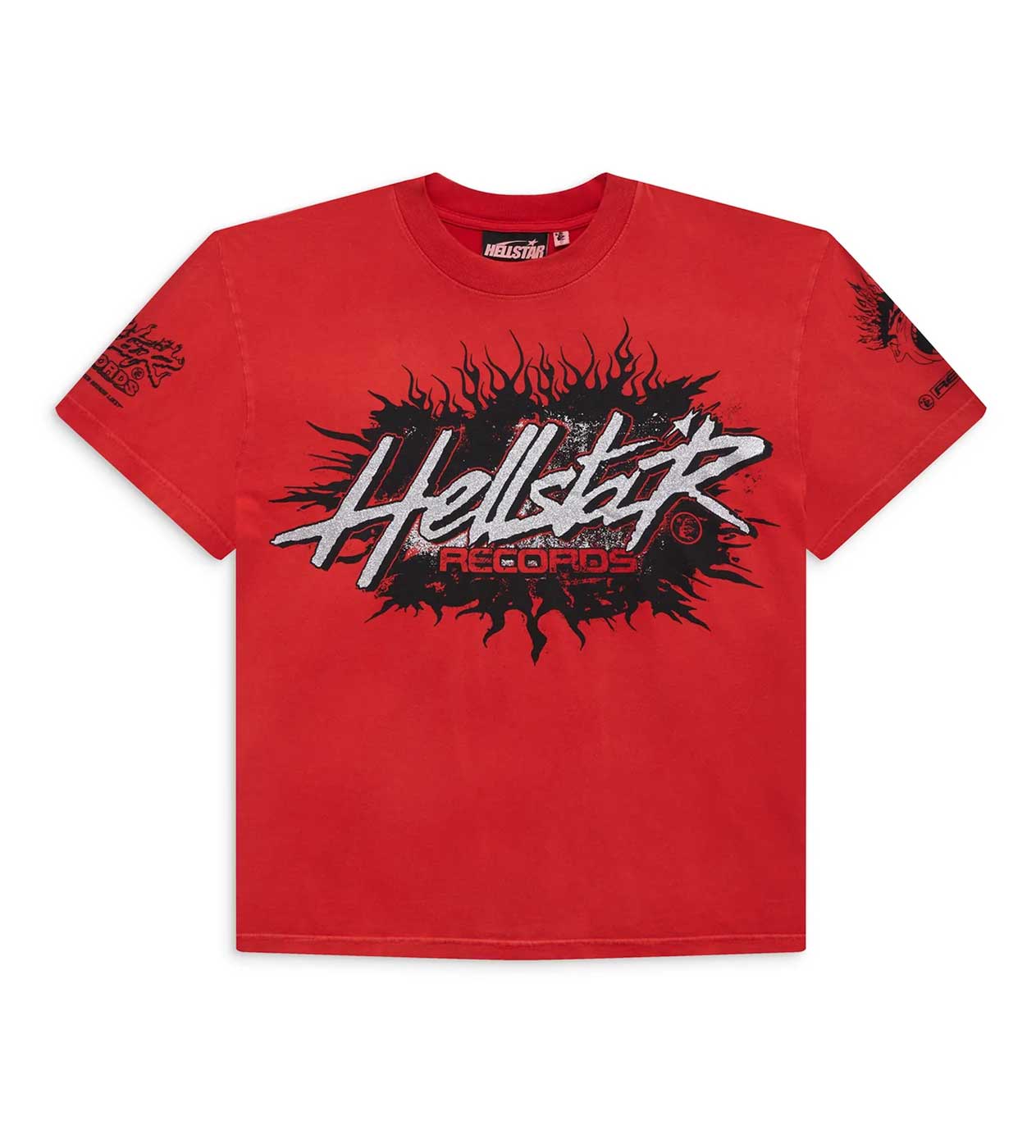Hellstar Records Tee Red