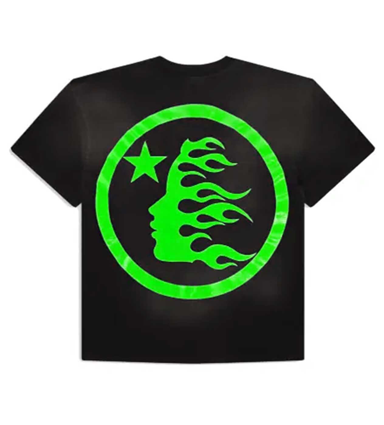 Hellstar Sport Logo Gel Tee Black/Green